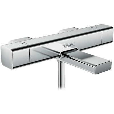 Смеситель для ванны Hansgrohe Ecostat E 15774000 с термостатом Хром латунь на стену