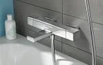 Смеситель для ванны Hansgrohe Ecostat E 15774000 с термостатом Хром латунь на стену
