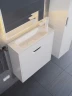 Тумба под раковину Uperwood Modul 60 2930205363 подвесная цвет Белый матовый Графит матовый