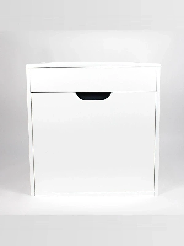 Тумба под раковину Uperwood Modul 60 2930205363 подвесная цвет Белый матовый Графит матовый