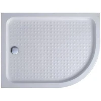 Акриловый поддон для душа Cezares Tray A 120x100 L TRAY-A-RH-120/100-550-15-W-L Белый