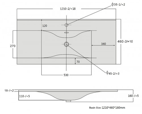 Раковина SanVit 122 r9120d цвет Белый