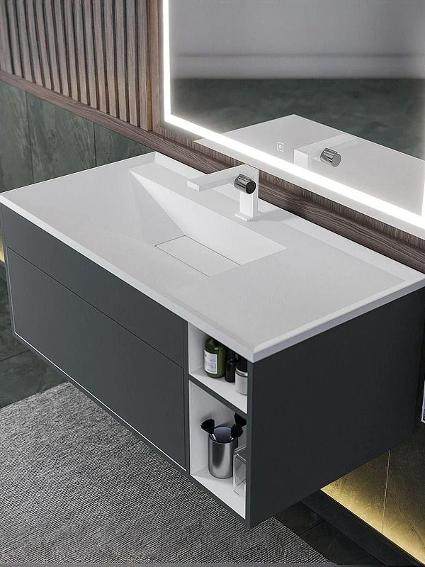 Раковина Uperwood Lotus Premium 100 35480000001 цвет Белый матовый