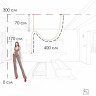 Подвесной светильник Loft it Thread 10388C Brass