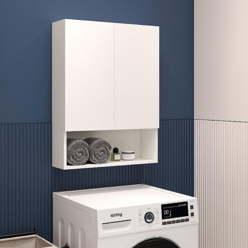 Подвесной шкаф DIWO Тула 60 TUL.SP.60-80/P/W над стиральной машиной цвет Белый