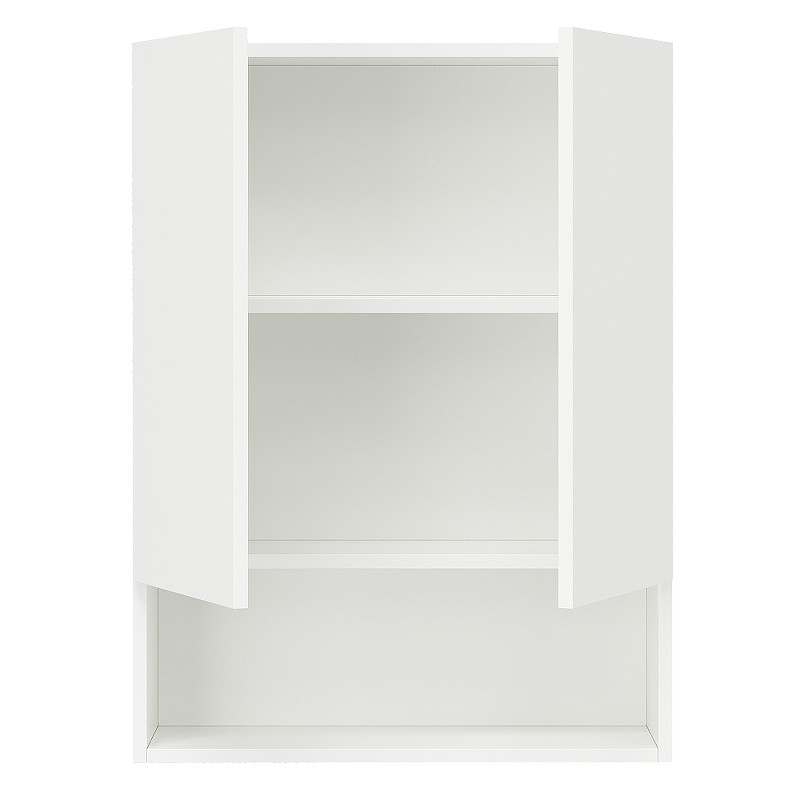 Подвесной шкаф DIWO Тула 60 TUL.SP.60-80/P/W над стиральной машиной цвет Белый