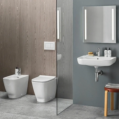 Биде Geberit Smyle Square 500.841.00.1 цвет Белый
