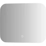 Зеркало Defesto Opti 50x40 DF 2811SH с подсветкой 15W-3000К/Сенсорный выключатель/Теплый белый свет