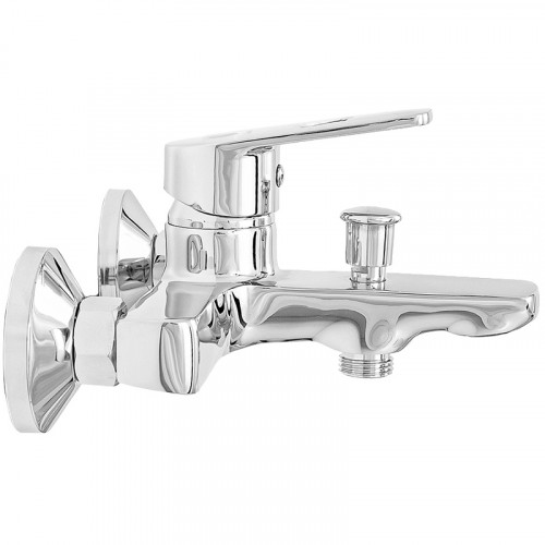 Смеситель для ванны Orange Felix M14-100cr Хром латунь на стену