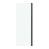 Душевая стенка Grossman Pragma 100 200.K33.03.100.42.00 профиль Графит сатин стекло прозрачное