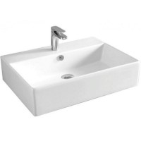 Раковина Artceram Quadro 50 QUL002 01 00 Белая глянцевая фарфор подвесная, накладная