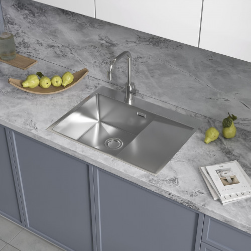Кухонная мойка Reflexion Maggiore 65 RX2365SS цвет Полированная сталь