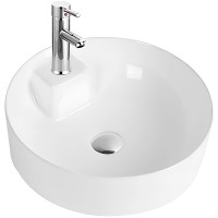 Раковина-чаша Aquatek Европа 40 AQ5212-00 Белая фарфор накладная