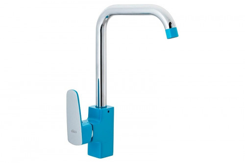 Смеситель для кухни Ekko E40304 цвет Хром Синий
