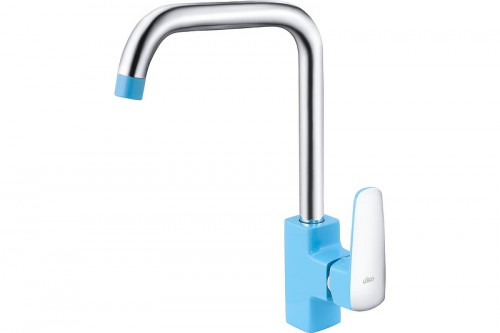 Смеситель для кухни Ekko E40304 цвет Хром Синий