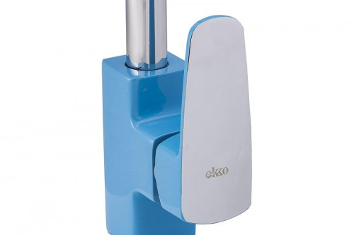 Смеситель для кухни Ekko E40304 цвет Хром Синий