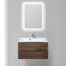 Тумба под раковину BelBagno Marino 80 MARINO-800-2C-SO-RW-P подвесная Rovere Moro МДФ / ЛДСП
