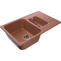 Кухонная мойка GranFest Quarz GF-Z21K Терракот