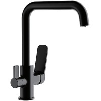 Смеситель для кухни Frap H62 F4362 Черный матовый латунь