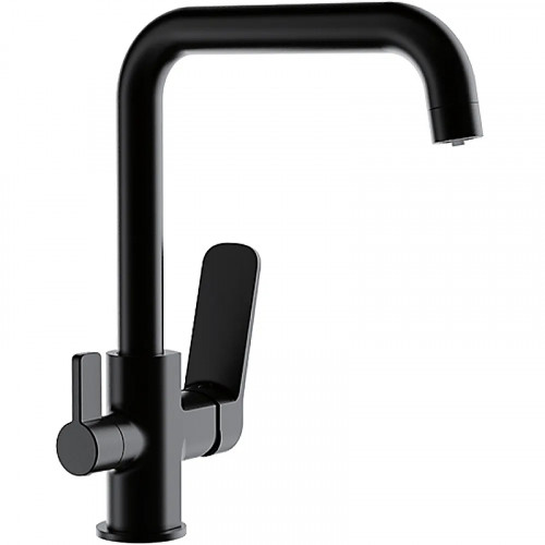 Смеситель для кухни Frap H62 F4362 Черный матовый латунь