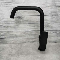 Смеситель для кухни Frap H62 F4362 Черный матовый латунь