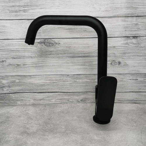 Смеситель для кухни Frap H62 F4362 Черный матовый латунь