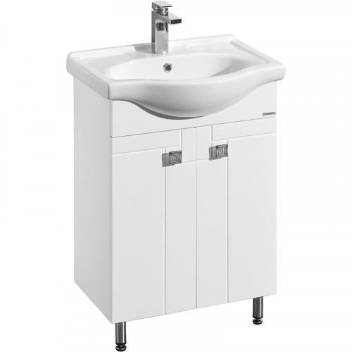 Тумба под раковину Aquaton Фиджи 60 1A179601FG010 Белая глянцевая МДФ / ЛДСП