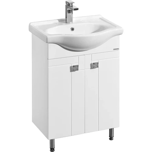 Тумба под раковину Aquaton Фиджи 60 1A179601FG010 Белая глянцевая МДФ / ЛДСП