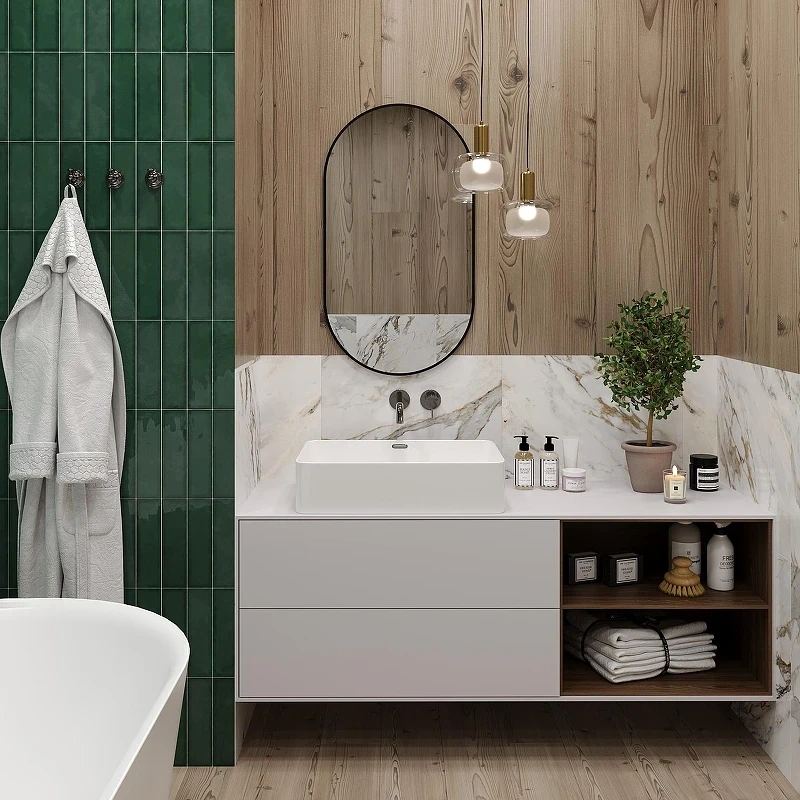 Раковина-чаша Lavinia Boho Bathroom Sink 60 33311104 цвет Белый глянцевый