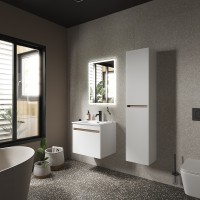 Тумба под раковину Sancos Smart 60 SM60W подвесная Белый глянец МДФ / ЛДСП