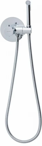 Гигиенический душ со смесителем Allen Brau Thermo rund 5.60001-00 с термостатом Хром латунь на стену