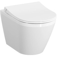 Унитаз Vitra Integra Round 7041B003-0075 подвесной без сиденья фарфор подвесной