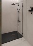 Душевой поддон из искусственного камня Starohome Solid 120х90 1237432 Black Matt