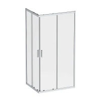 Душевой уголок AM.PM Gem 100x80 W90G-403-100280-MT профиль цвет Хром матовый стекло прозрачное