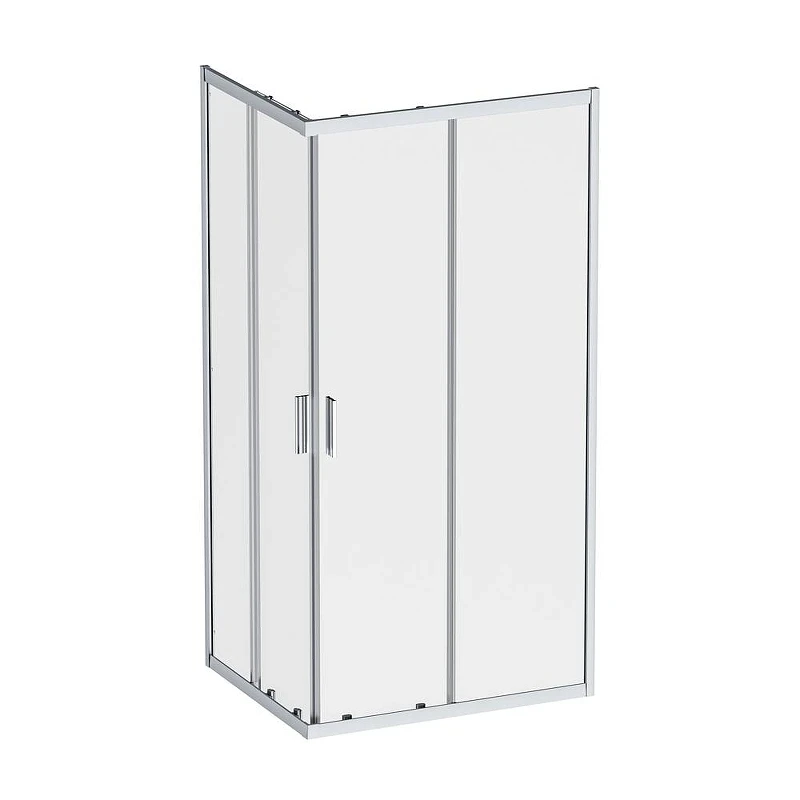Душевой уголок AM.PM Gem 100x80 W90G-403-100280-MT профиль цвет Хром матовый стекло прозрачное
