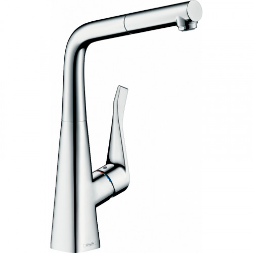 Смеситель для кухни Hansgrohe Metris 14821000 Хром латунь