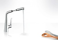 Смеситель для кухни Hansgrohe Metris 14821000 Хром латунь