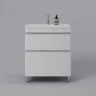 Тумба под раковину Style Line Атлантика 70 Люкс Plus СС-00002342 Белая матовая антискрейтч МДФ / ЛДСП