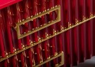 Тумба под раковину Boheme Armadi Art Monaco 100 867-100-RG Бордо глянец Золото МДФ / ЛДСП