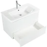 Тумба под раковину BelBagno 105 ALBANO-CER-1050-2C-SO-BL подвесная Bianco Lucido МДФ / ЛДСП
