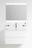 Тумба под раковину BelBagno 105 ALBANO-CER-1050-2C-SO-BL подвесная Bianco Lucido МДФ / ЛДСП