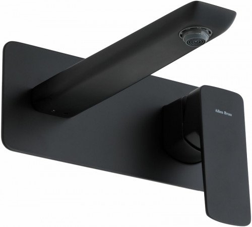 Смеситель для раковины Allen Brau Infinity 5.21003-31 Черный матовый латунь встраиваемый