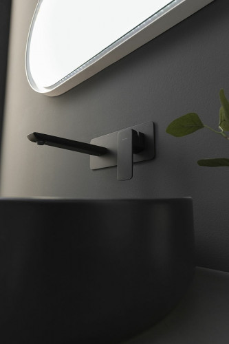 Смеситель для раковины Allen Brau Infinity 5.21003-31 Черный матовый латунь встраиваемый