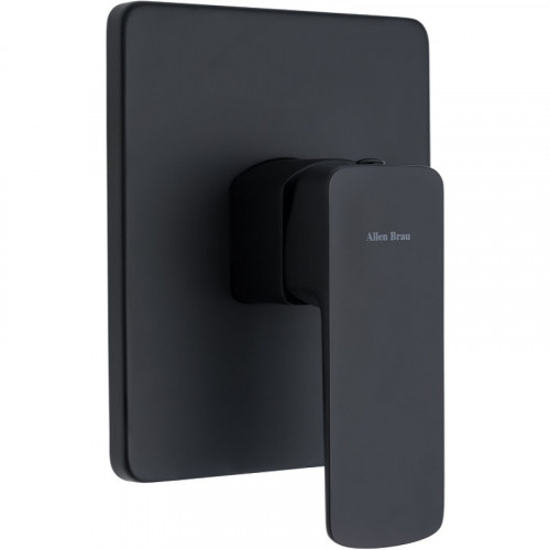 Смеситель для душа Allen Brau Infinity 5.21015-31 Черный матовый латунь встраиваемый