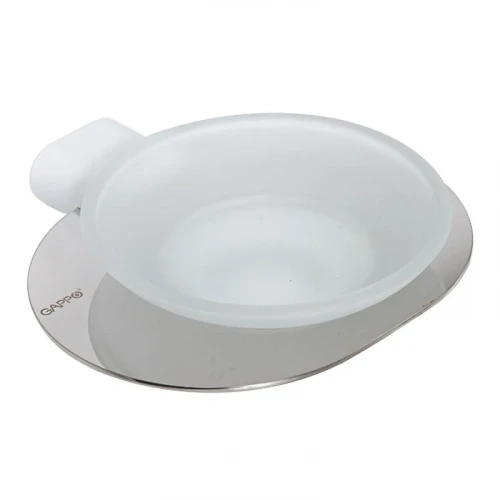 Мыльница Gappo G30902-8 цвет Белый Хром