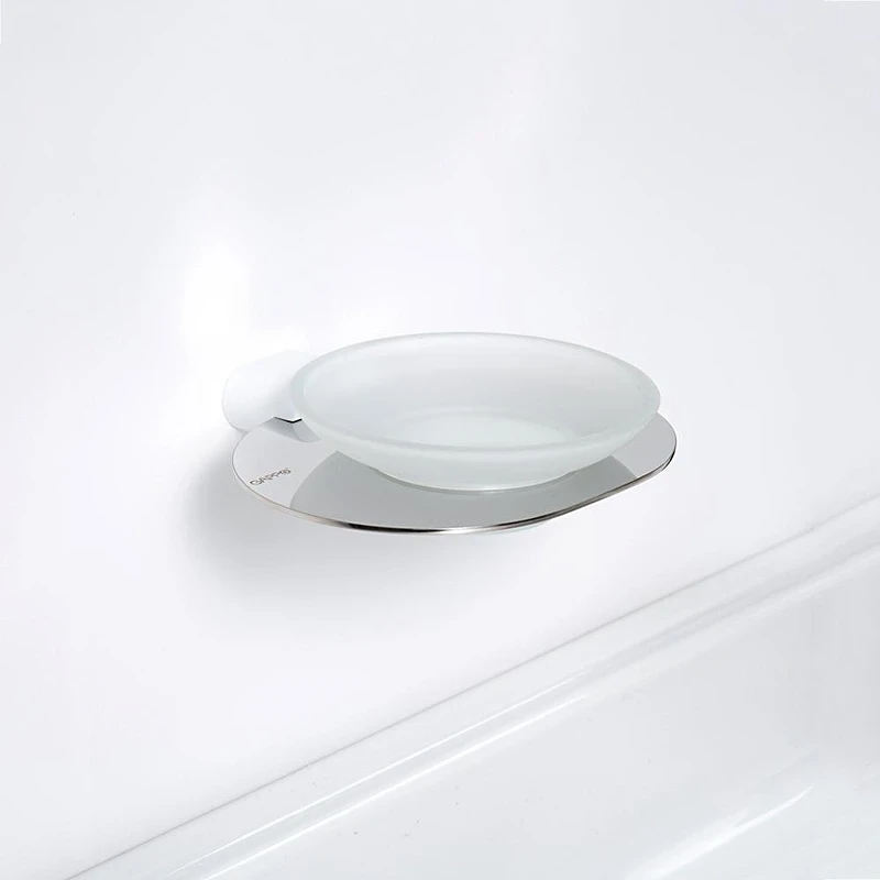 Мыльница Gappo G30902-8 цвет Белый Хром