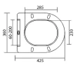 Комплект унитаза BelBagno Uno BB3105CHR/SC с инсталляцией Viega Prevista Dry 8524.14 792596 с сиденьем Микролифт и клавишей смыва Хром фаянс подвесной