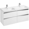 Тумба под раковину Roca The Gap 120 ZRU9307637 подвесная Белый глянец