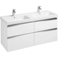Тумба под раковину Roca The Gap 120 ZRU9307637 подвесная Белый глянец