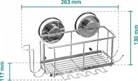 Полка корзина Ridder 12113000 Хром